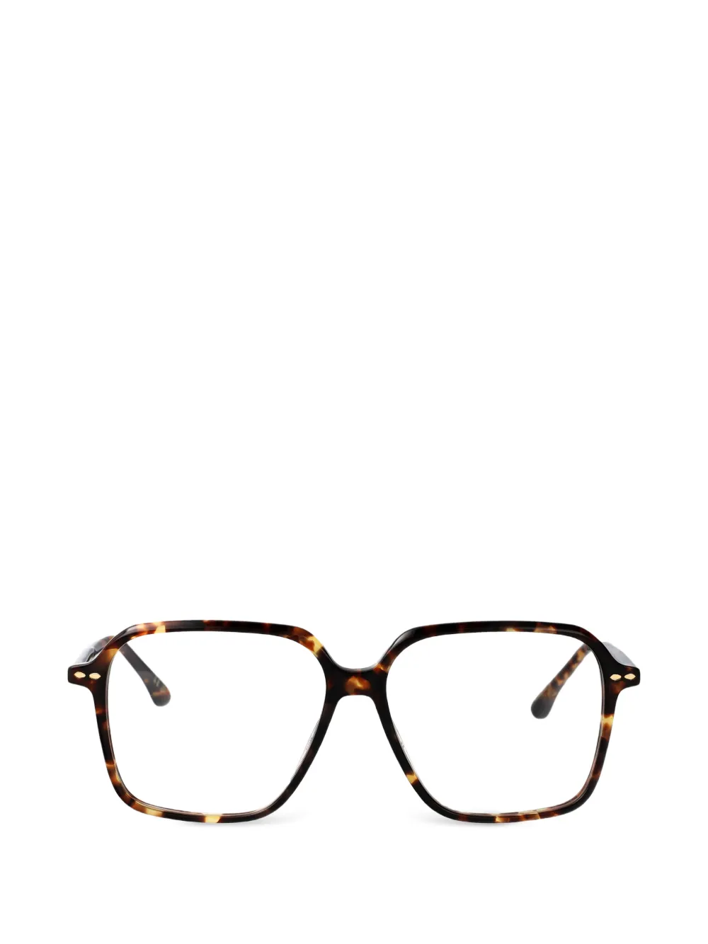 Isabel Marant Eyewear geometric glasses - Braun
