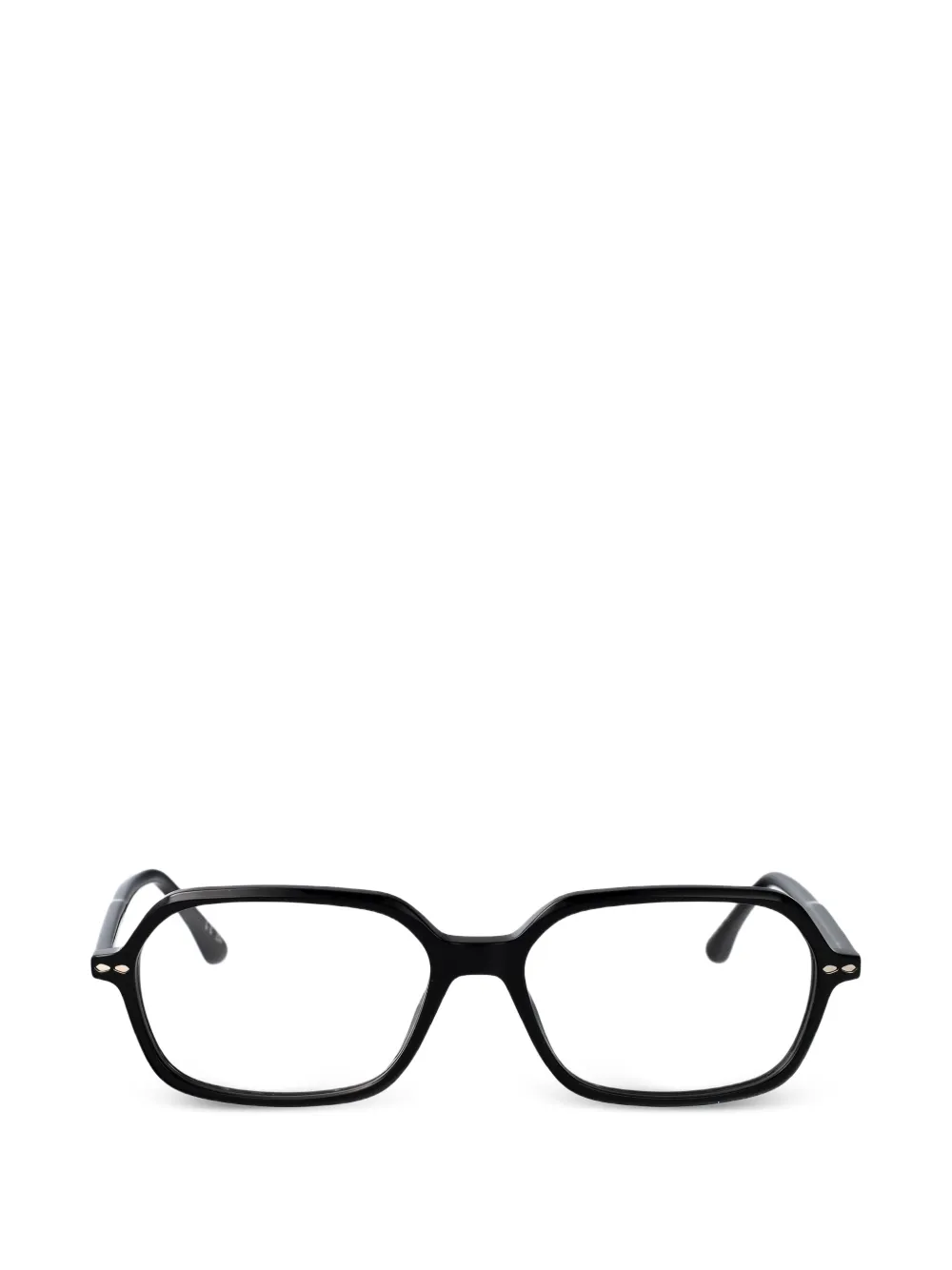 Isabel Marant Eyewear geometric frame glasses - Nero