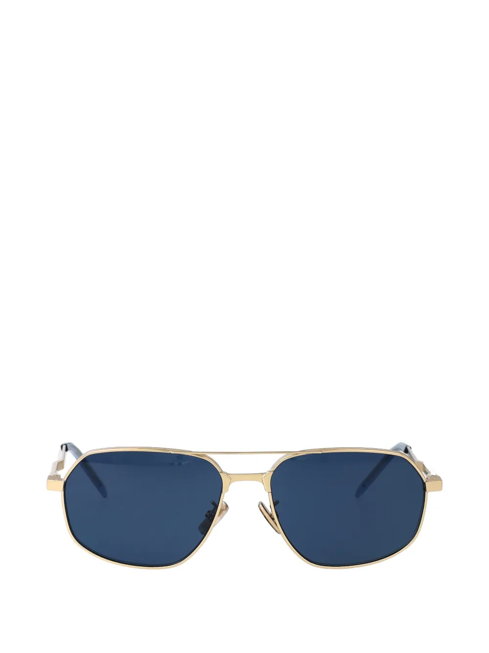 Givenchy Eyewear geometric-frame sunglasses - Gold