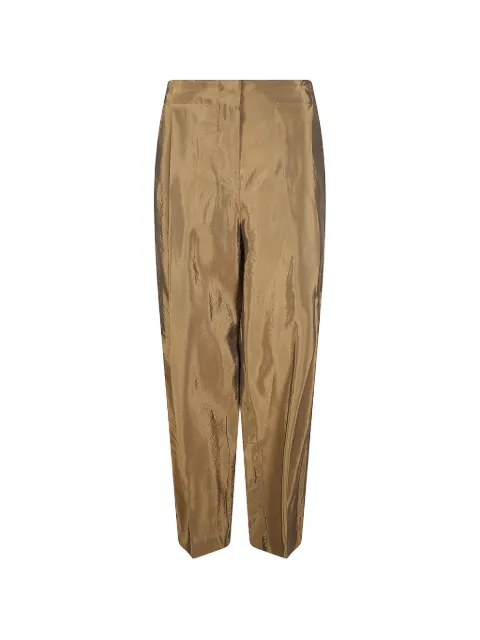 Alberto Biani iridescent tapered trousers