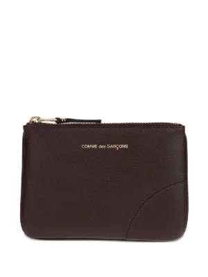 Comme Des Garçons Wallet Leather Zip Wallet | Brown | FARFETCH Comme Des Garçons Wallet Leather Zip Wallet | Brown | FARFETCH