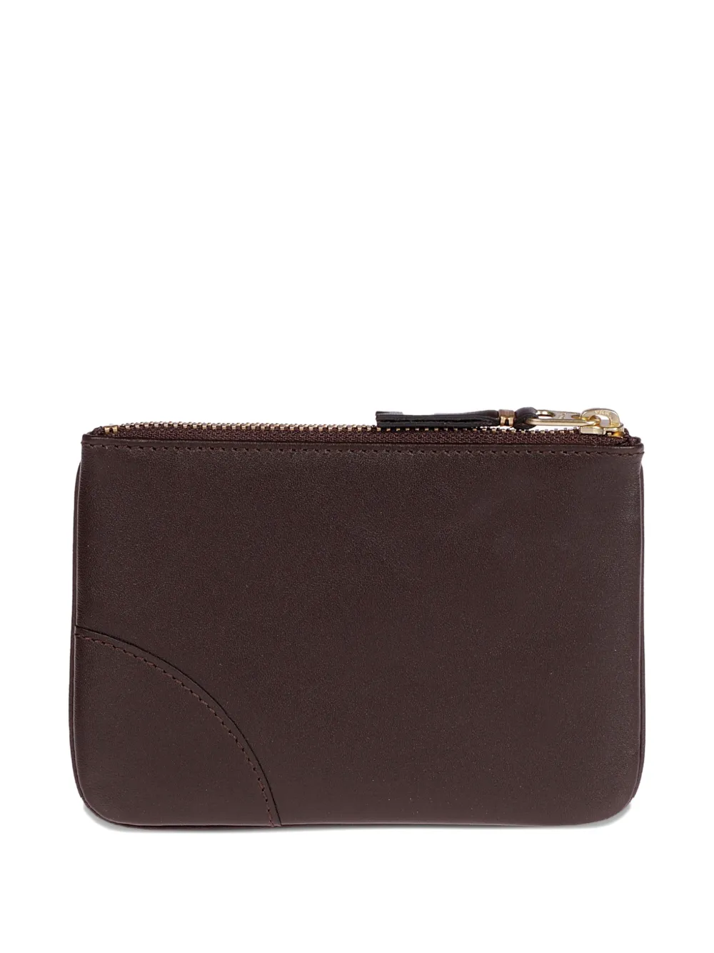 Comme Des Garçons Wallet Classic leren portemonnee Bruin