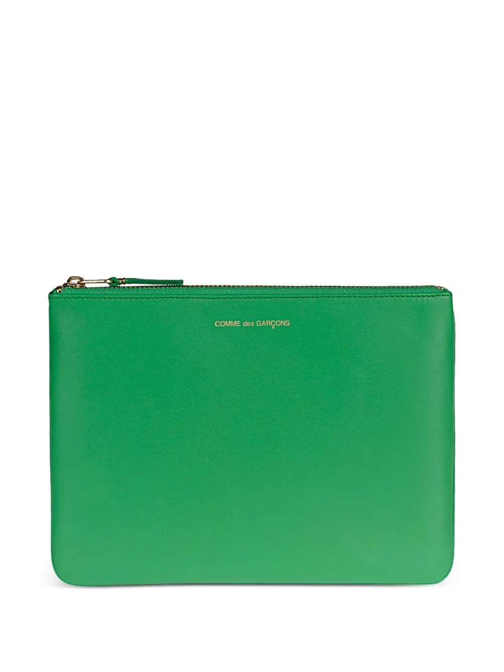 Comme Des Garçons Wallet classic leather line wallet - Verde