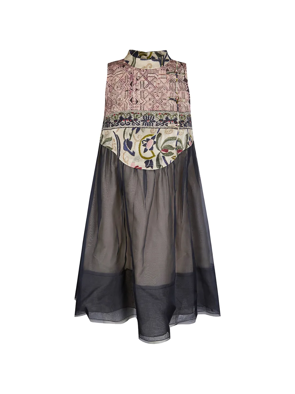 Hui Hui Fabio sleeveless midi dress - Black