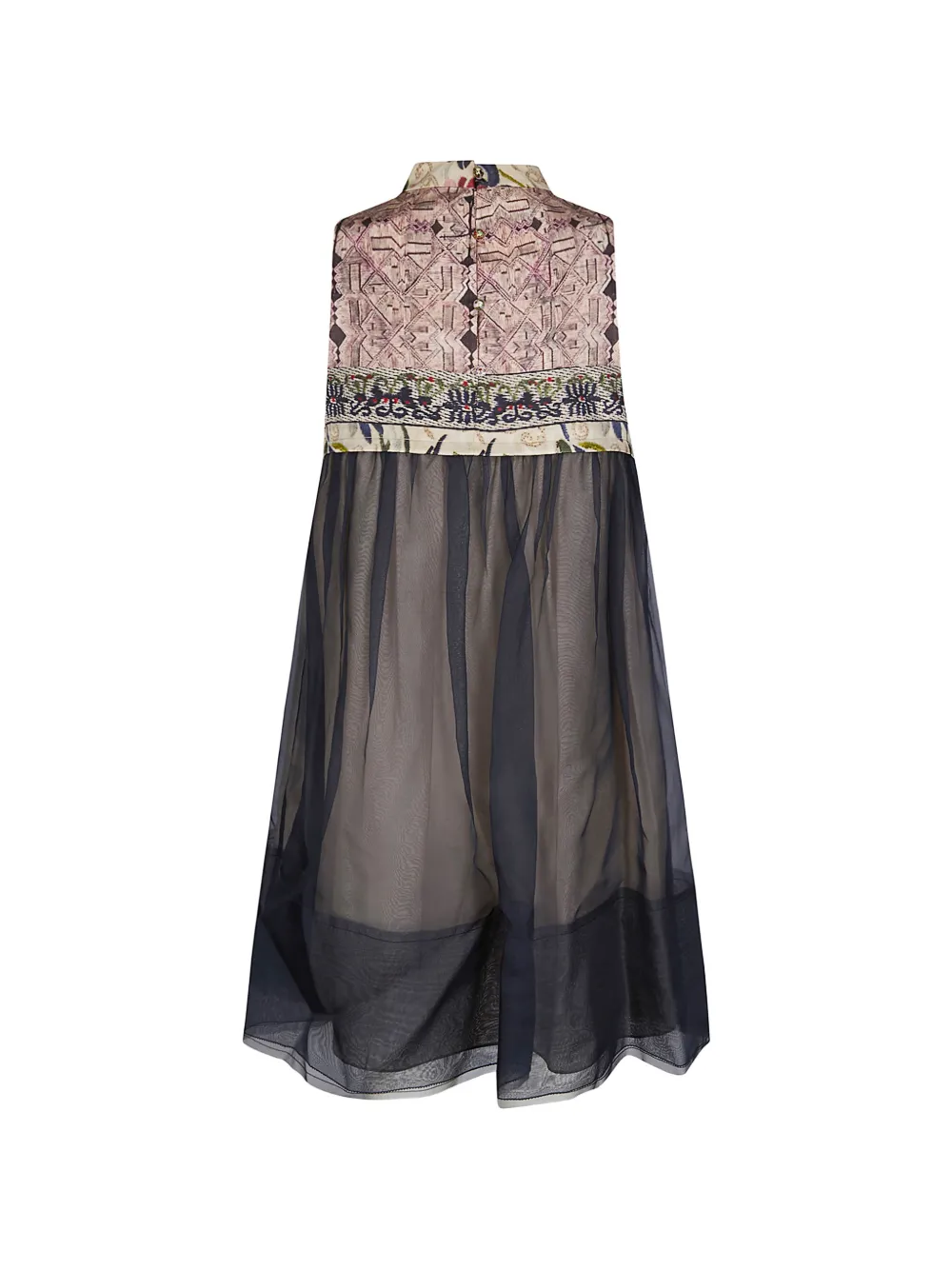  Hui Hui Robe Fabio à Design Sans Manches - Noir 