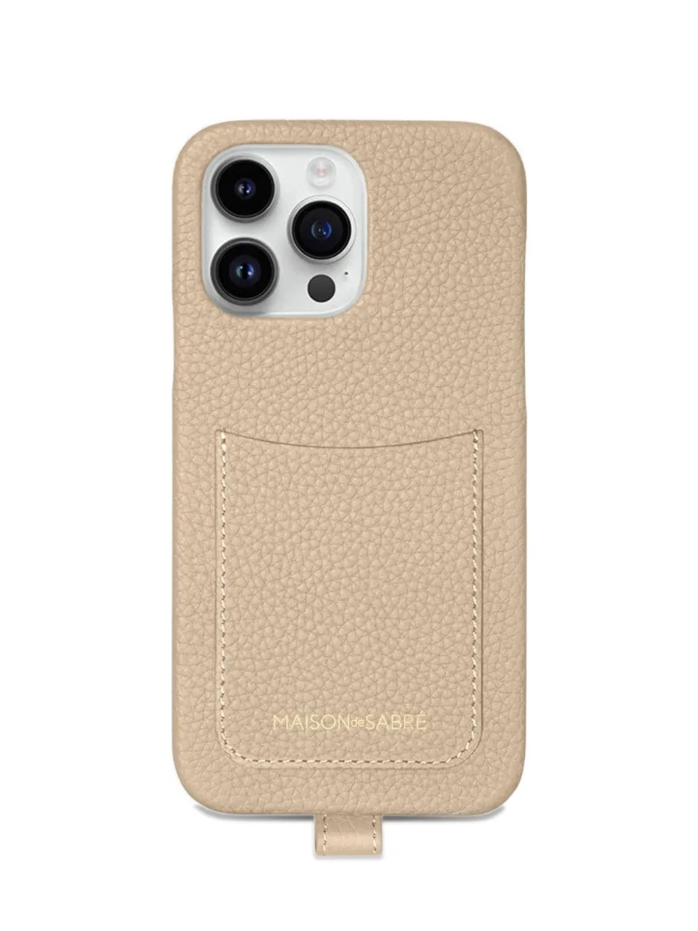 MAISON de SABRÉ Sling iPhone 14 Pro Max case - Toni neutri