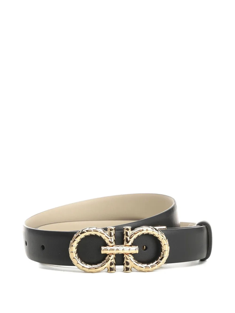 Ferragamo logo-buckle belt - Nero