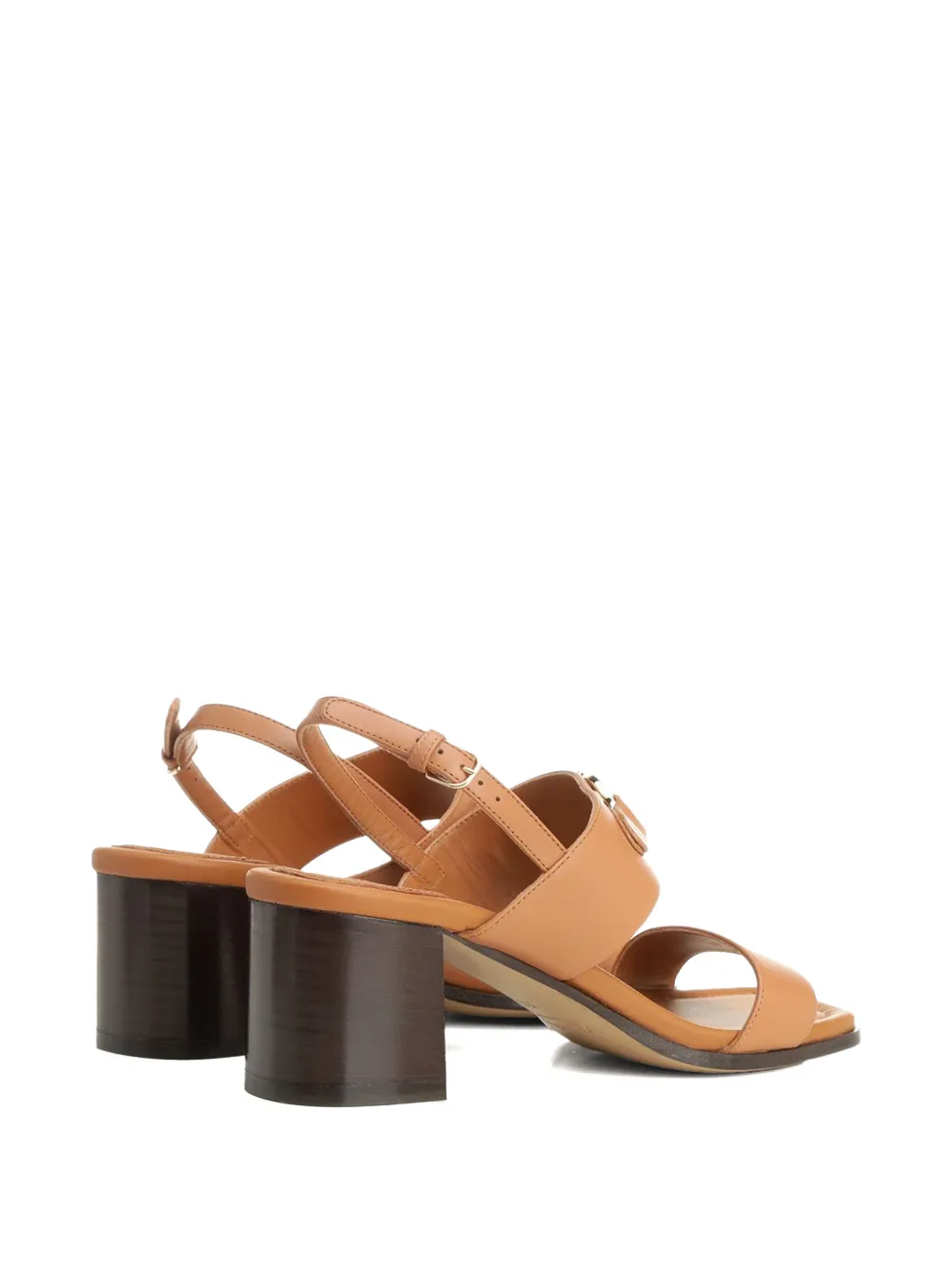 Ferragamo Gancini leren sandalen Beige