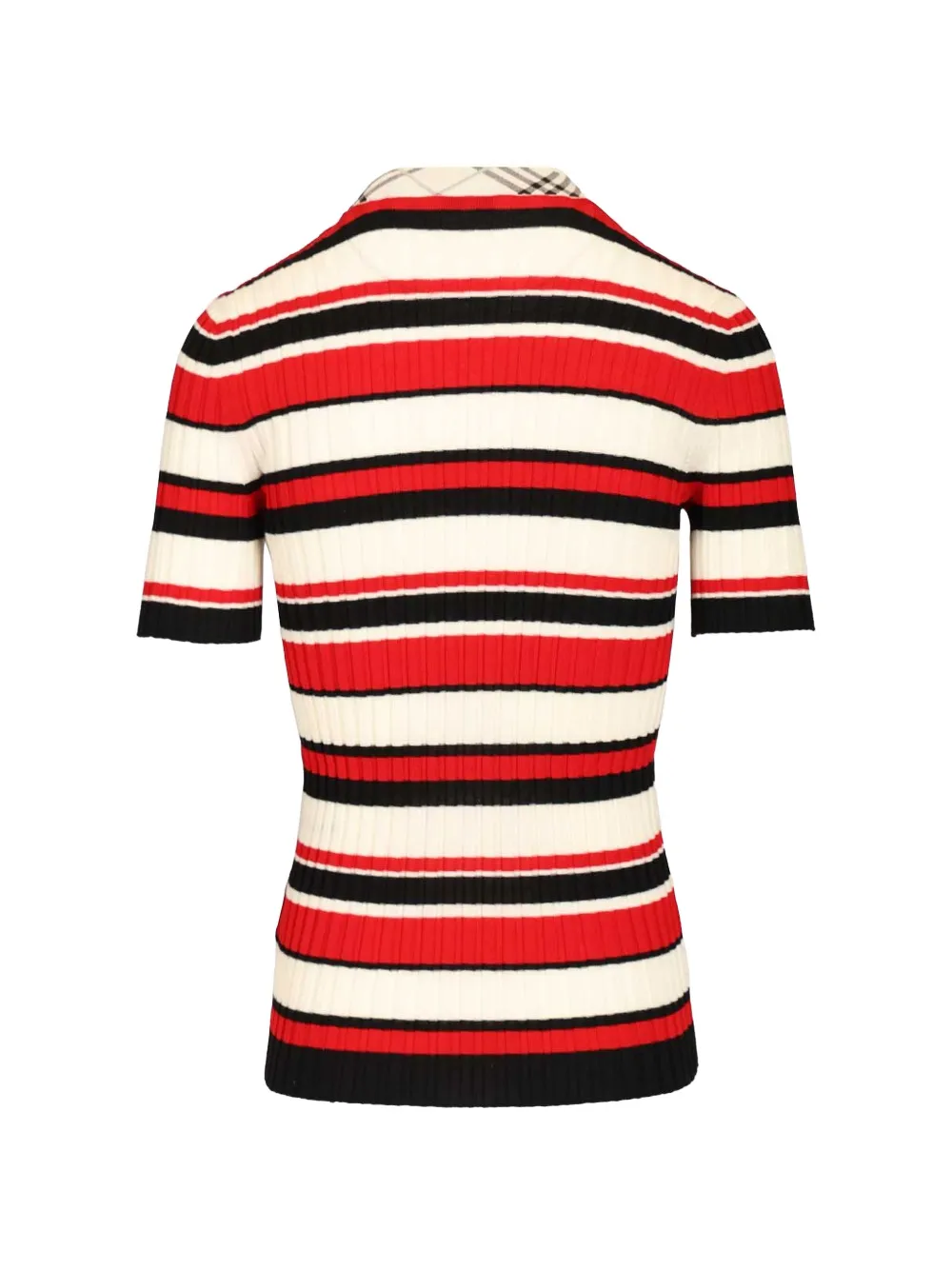 Burberry Gestreept T-shirt Beige