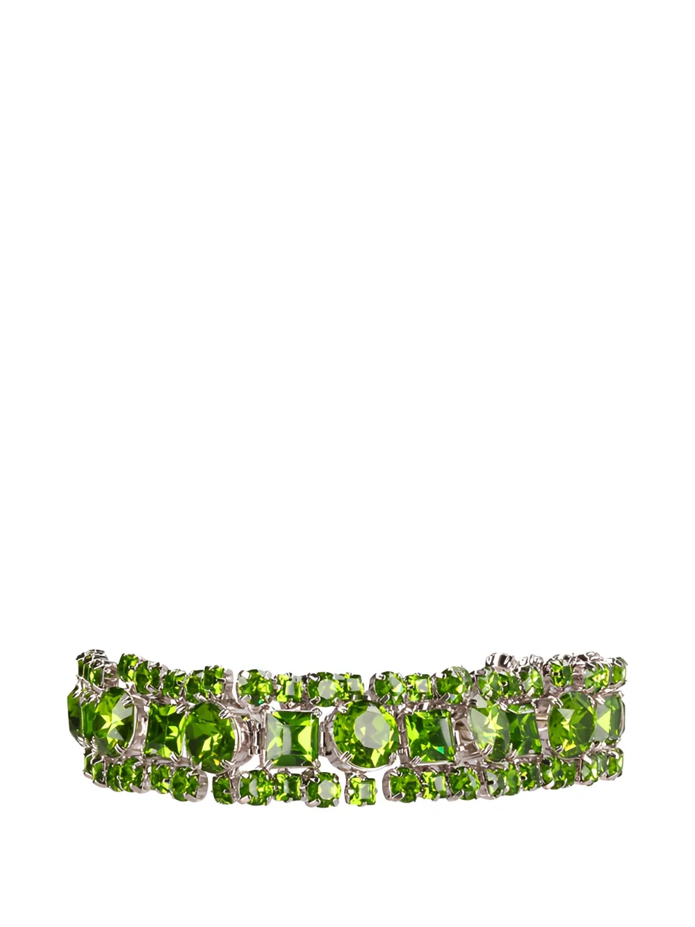 Blumarine crystal choker - Argento