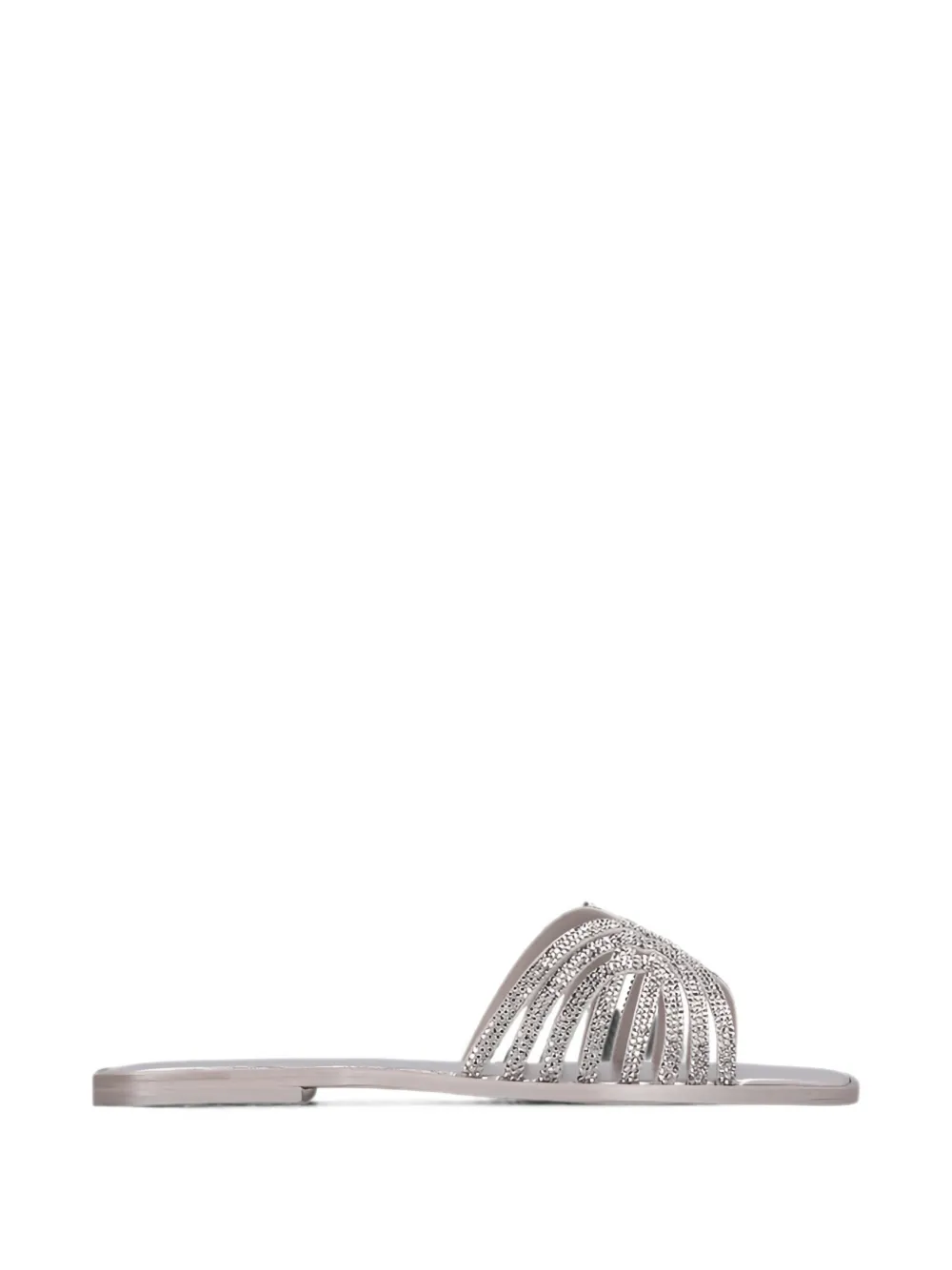 Le Silla Embrace crystal-embellished sandals Zilver