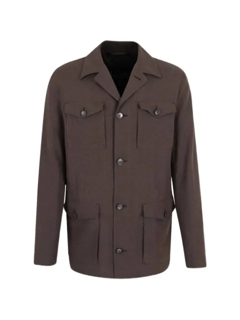 Herno buttoned-pocket jacket