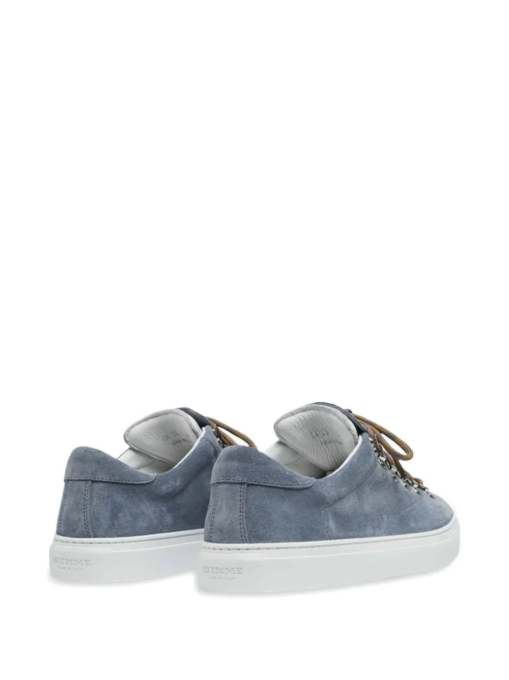 Diemme Marostica suède sneakers met ringlets Blauw