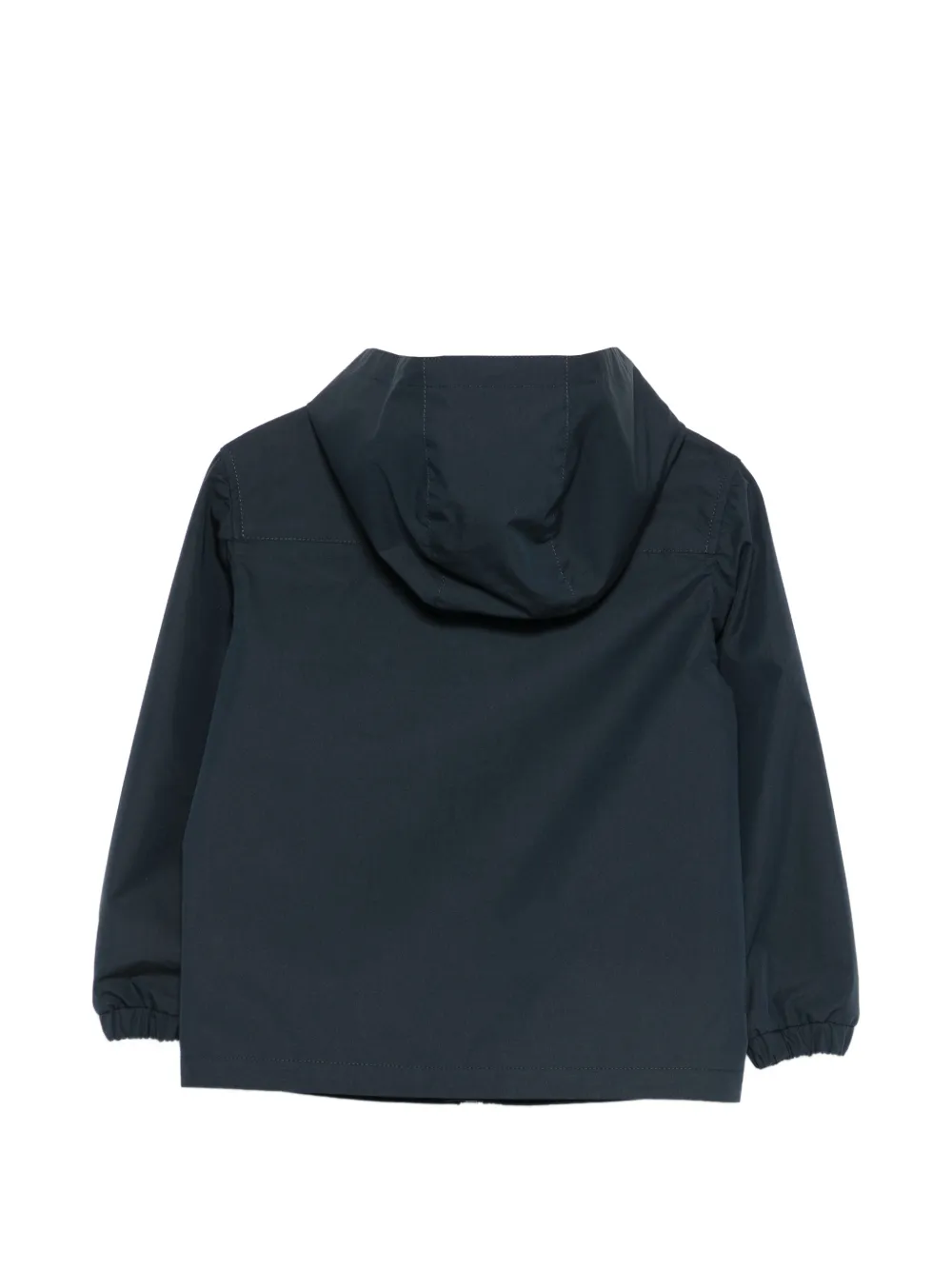 Moncler Enfant Jack met capuchon en zak Blauw