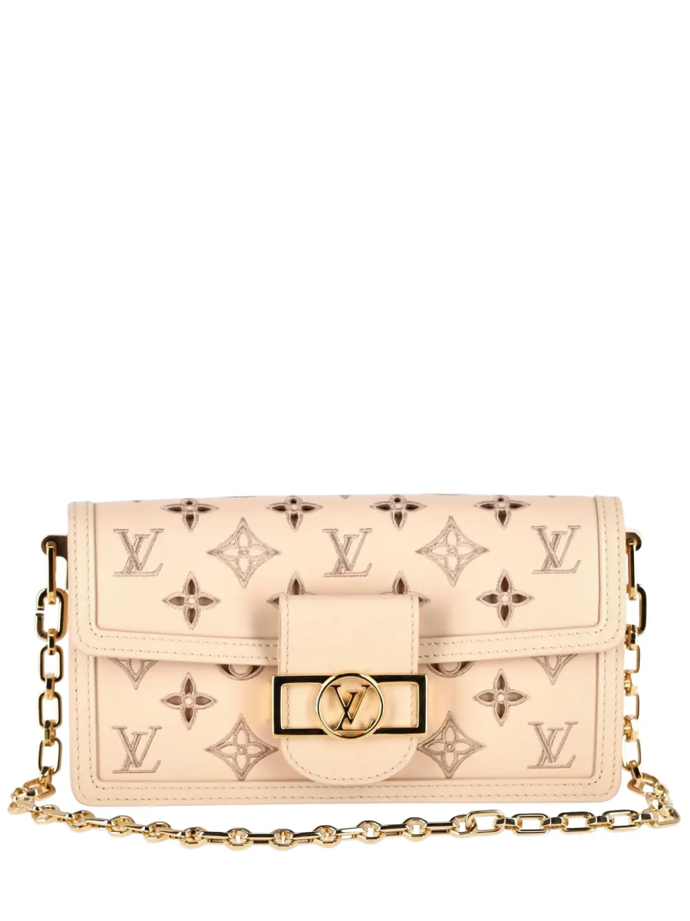 Louis Vuitton Pre-Owned Dauphine cut-out leather handbag - Toni neutri