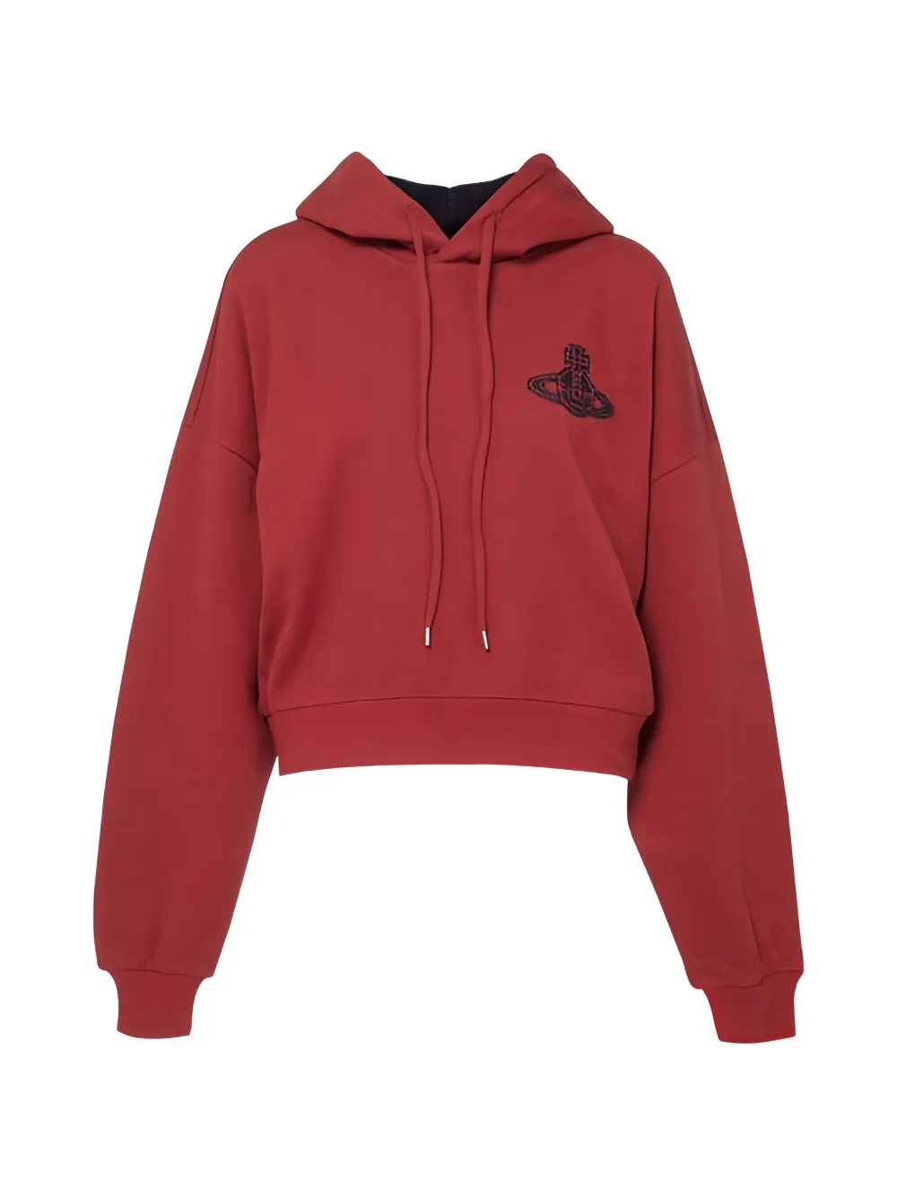 Vivienne Westwood Box cropped hoodie - Red