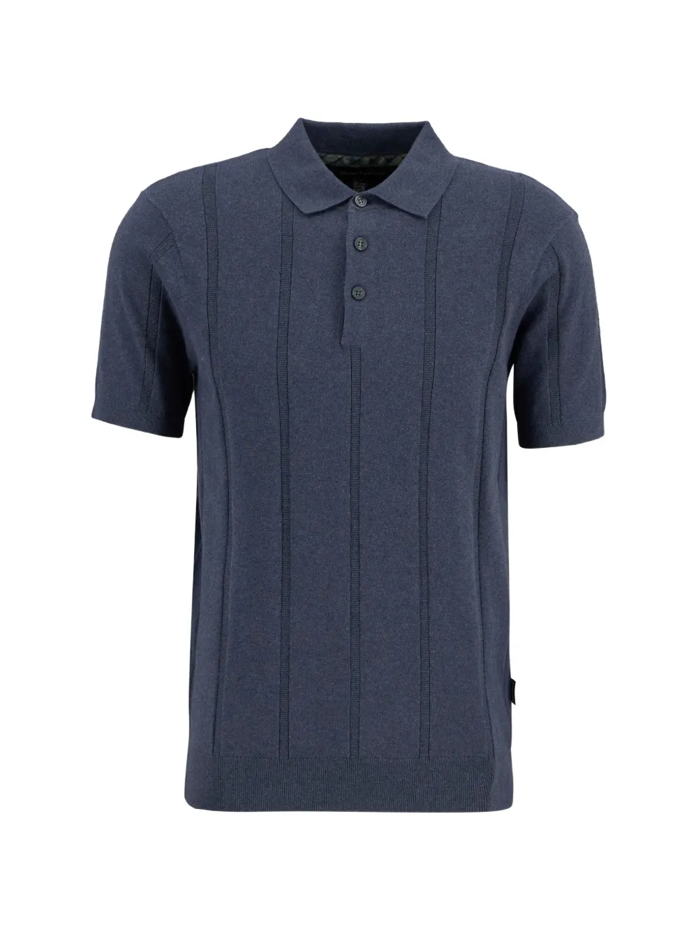 Barbour Wellburn knitted polo shirt - Blu