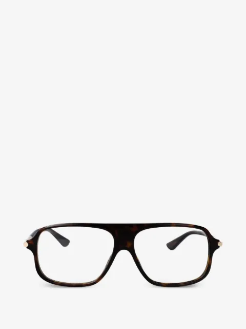 Alexander McQueen Eyewear パイロット メガネフレーム