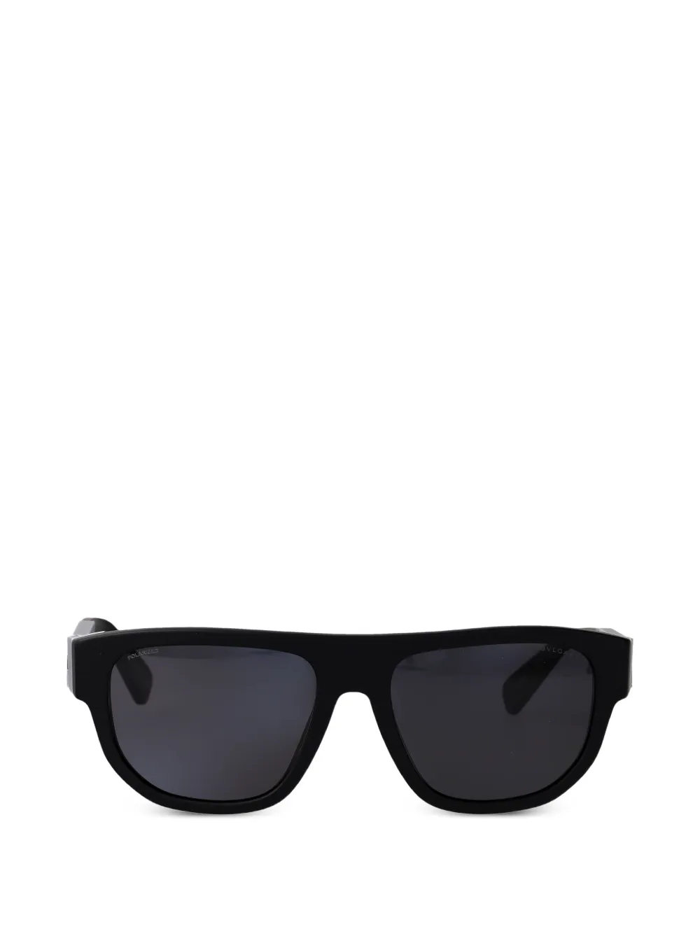Bvlgari rectangle-frame sunglasses - Nero