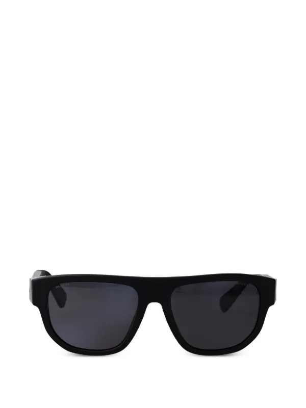 Bvlgari Rectangle-frame Sunglasses in Black