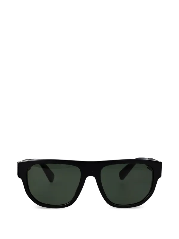 Bvlgari Browline Sunglasses in Black