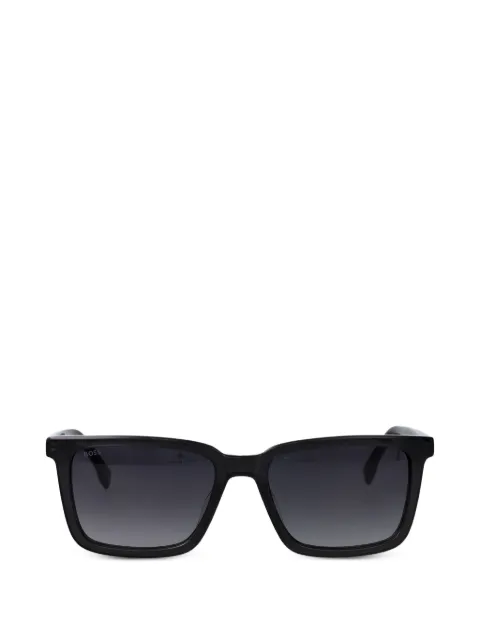 BOSS rectangle-frame sunglasses