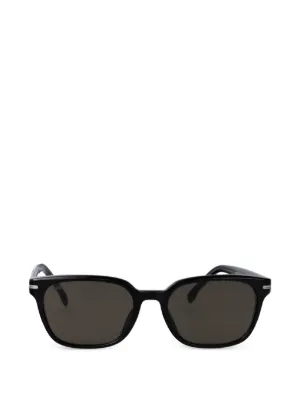 Giorgio Armani ラウンドフレーム サングラス | ブラック | FARFETCH JP