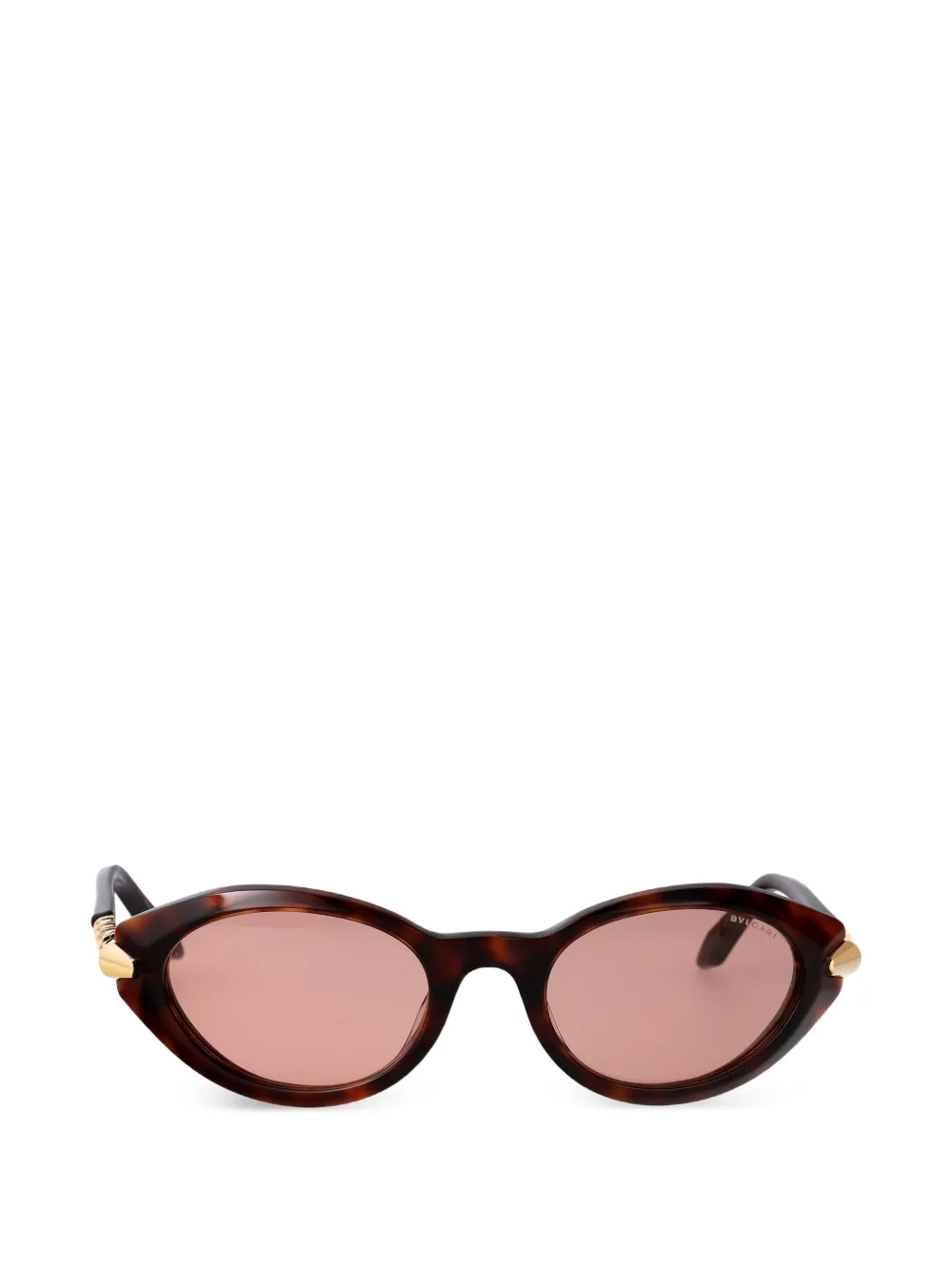 Bvlgari cat-eye sunglasses - Marrone