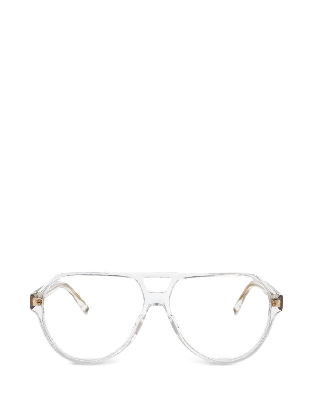 DSQUARED2 EYEWEAR browline glasses - Weiß