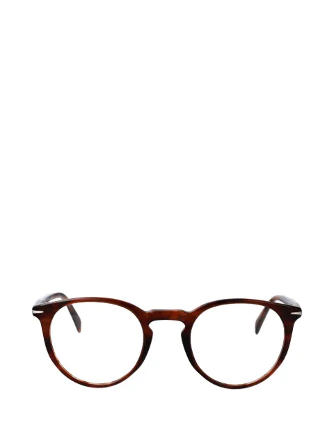 Eyewear by David Beckham round frame glasses