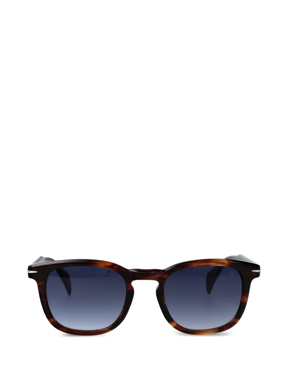 Eyewear by David Beckham round-frame sunglasses - Braun