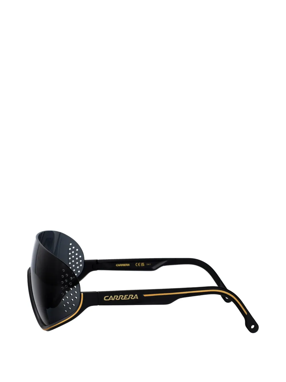 Carrera Eyedra zonnebril met geperforeerd montuur Zwart