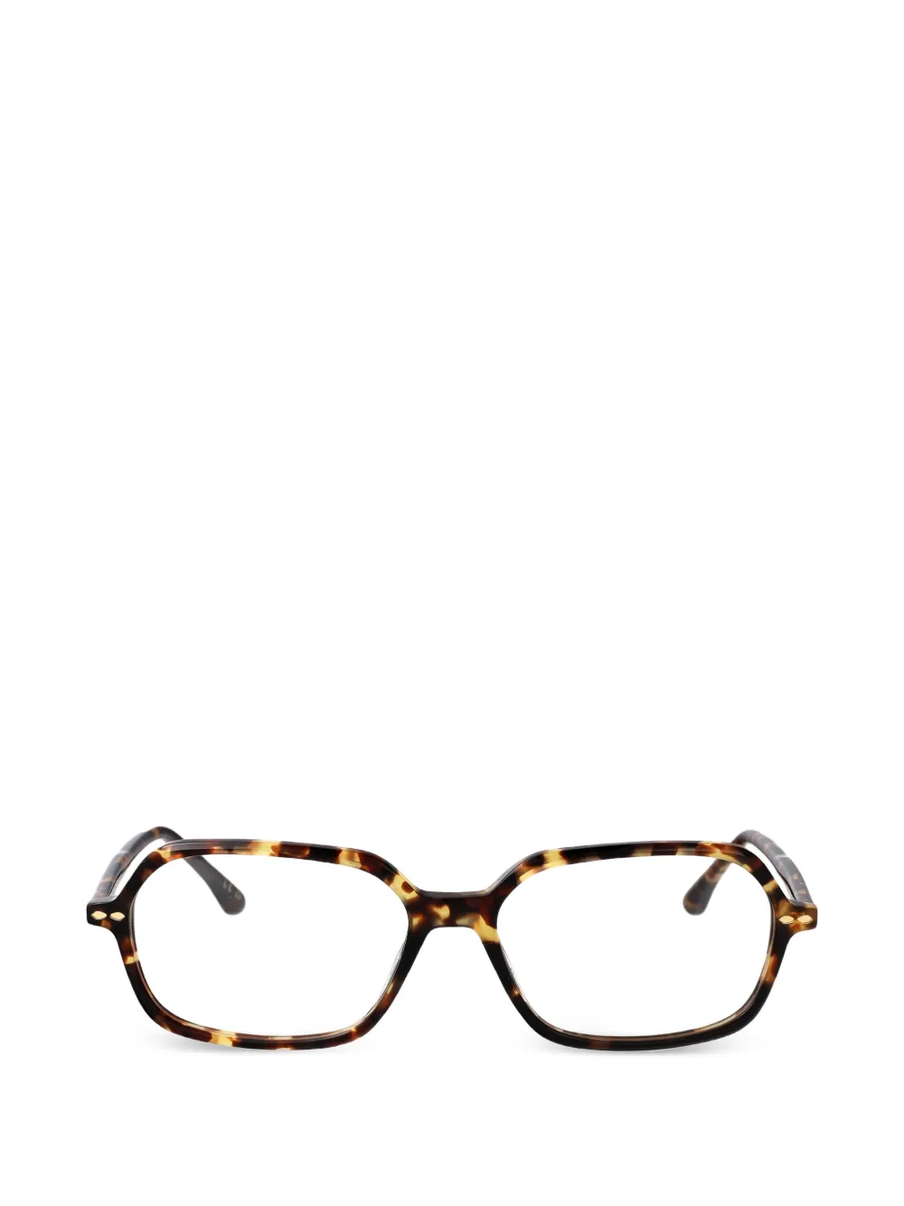 Isabel Marant Eyewear geometric glasses - Braun