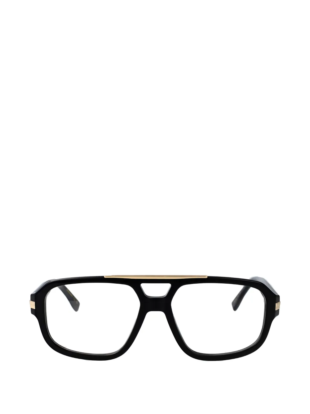 DSQUARED2 EYEWEAR browline bar glasses - Nero