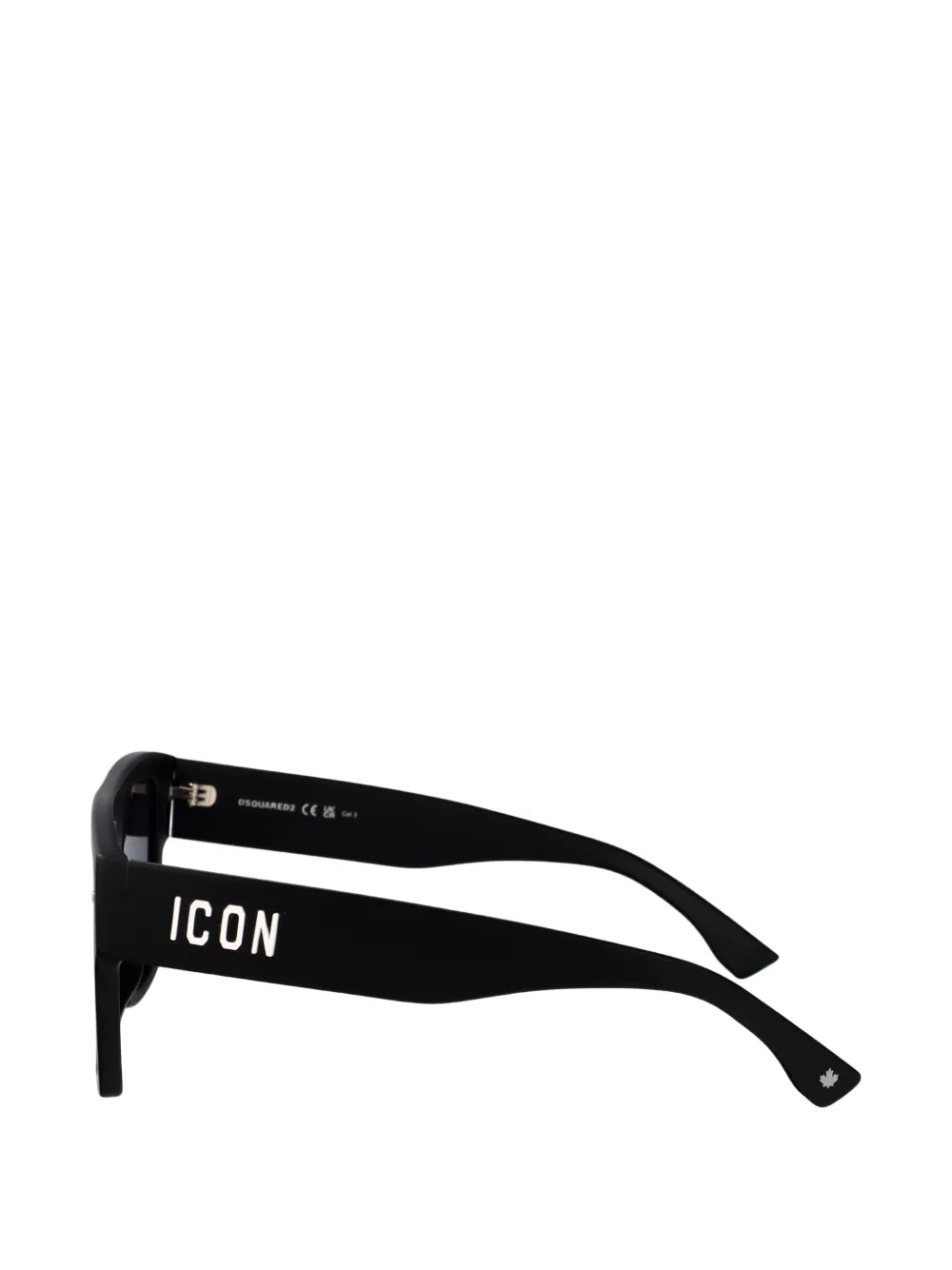 DSQUARED2 EYEWEAR Zonnebril met vierkant montuur Zwart