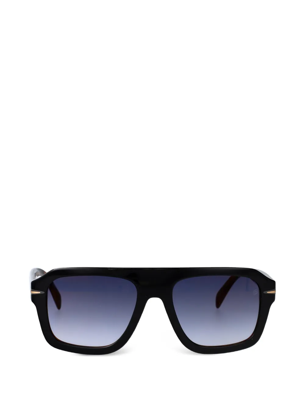 Eyewear by David Beckham browline sunglasses - Marrone