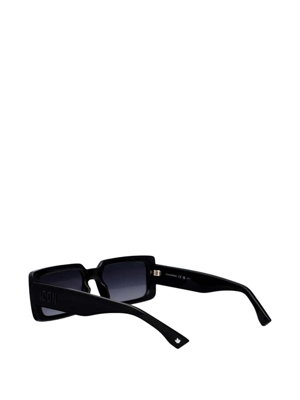  Dsquared2 Eyewear Gafas De Sol Icon Con Montura Rectangular - Negro 