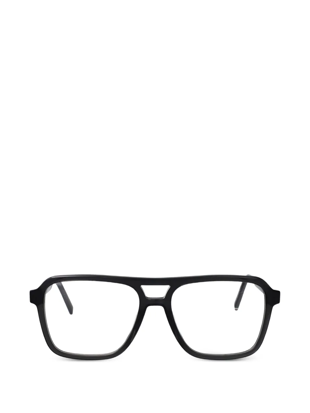 Tommy Hilfiger browline frame glasses - Nero