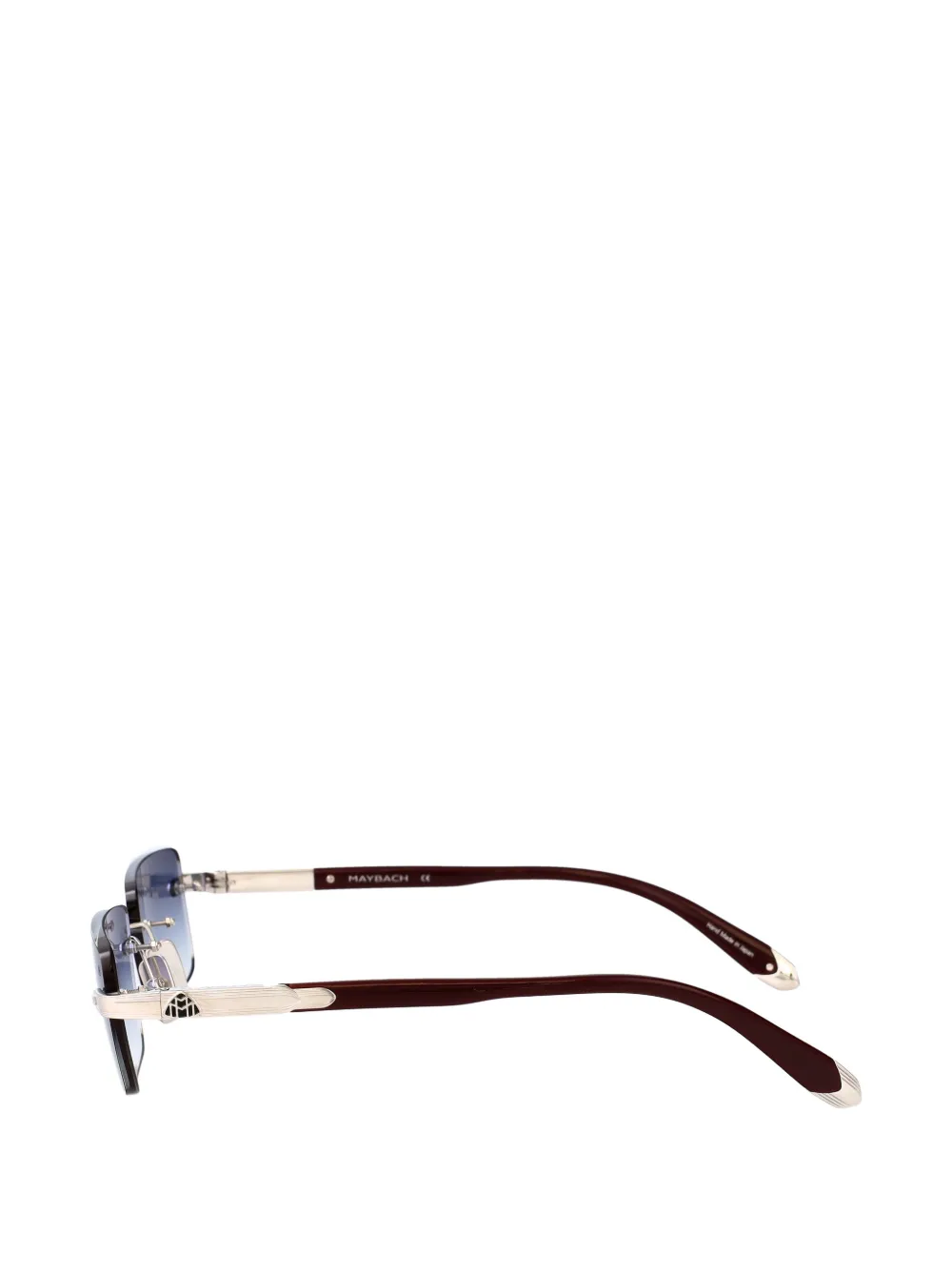  Maybach Eyewear Lunettes De Soleil Rectangulaires The Symphony - Argent 