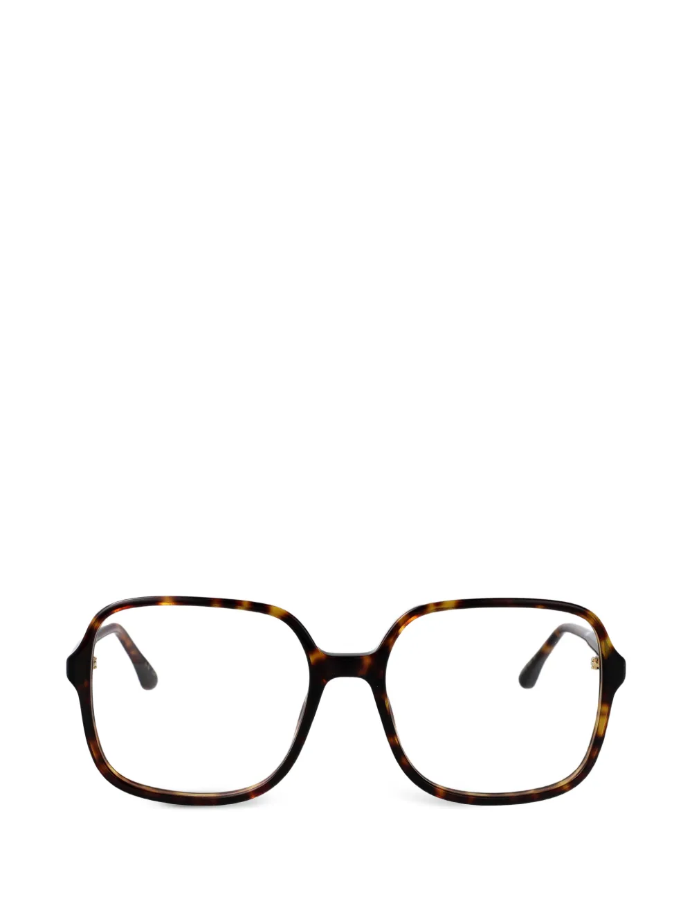 Isabel Marant Eyewear geometric frame glasses - Marrone