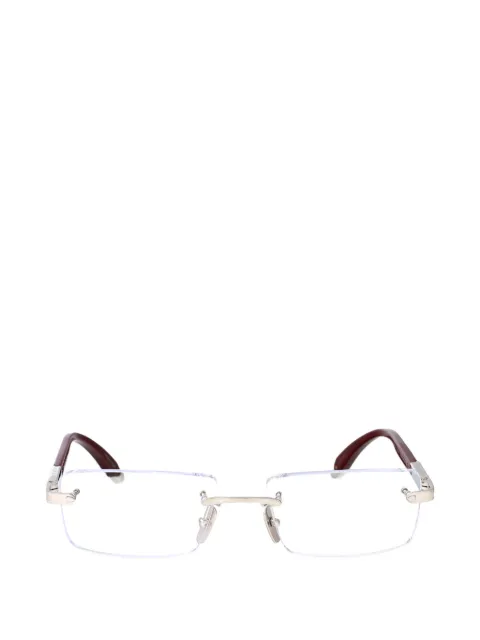 Maybach eyewear The Synphony II titanium rectangle-frame glasses