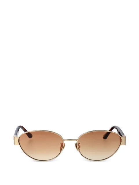Linda Farrow Sheri oval-frame sunglasses