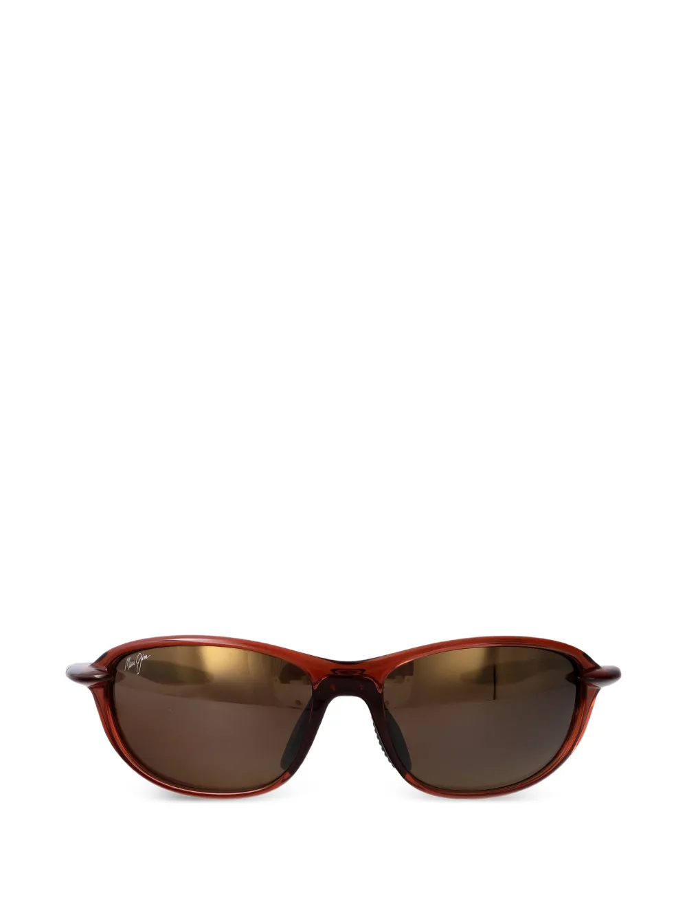 Maui Jim Ho’okipa oval frame sunglasses - Braun