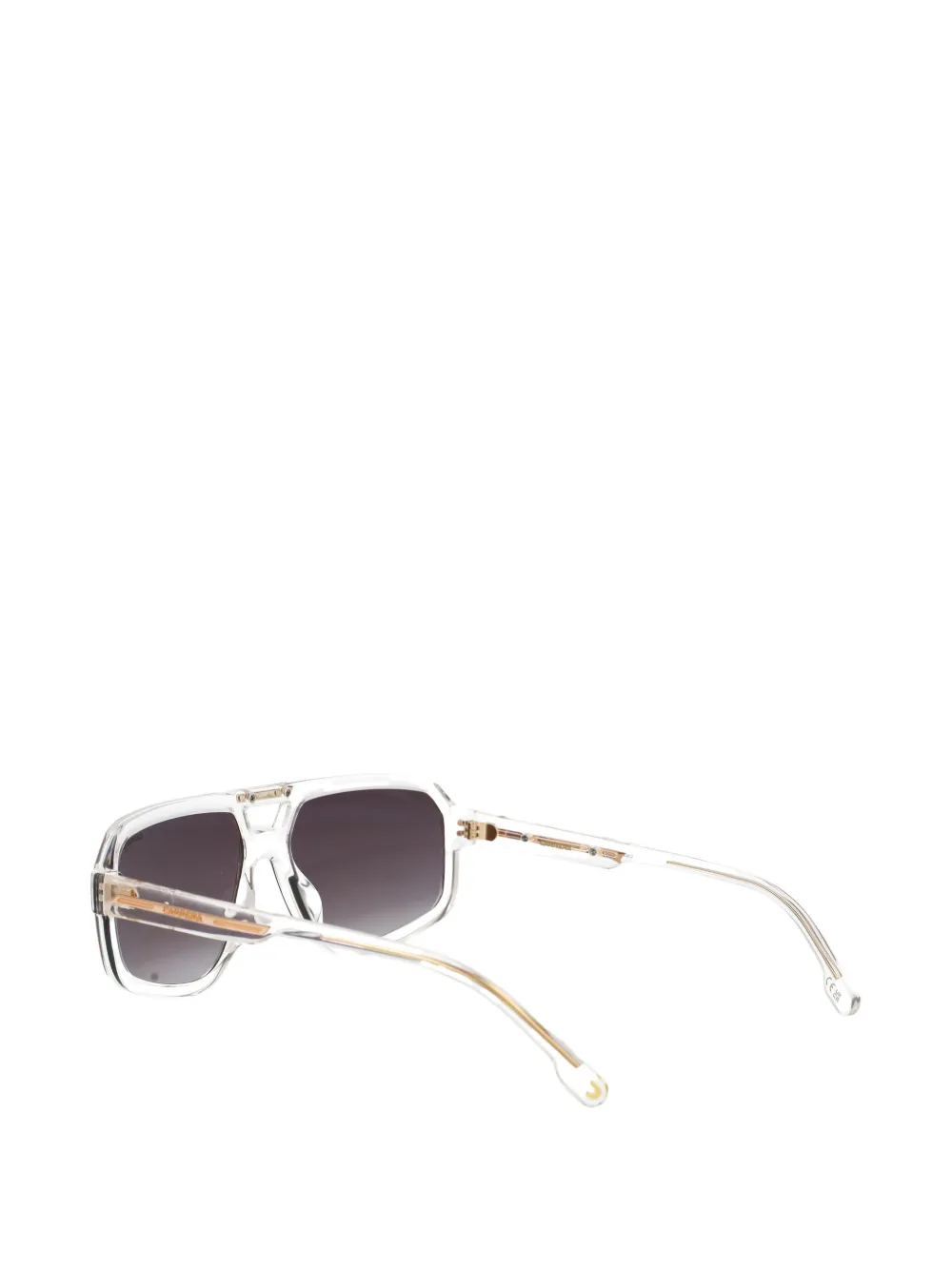 Carrera Victory zonnebril met browline montuur Beige