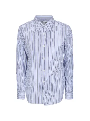 Comme Des Garçons Play ハートパッチ ストライプ シャツ 通販 - FARFETCH