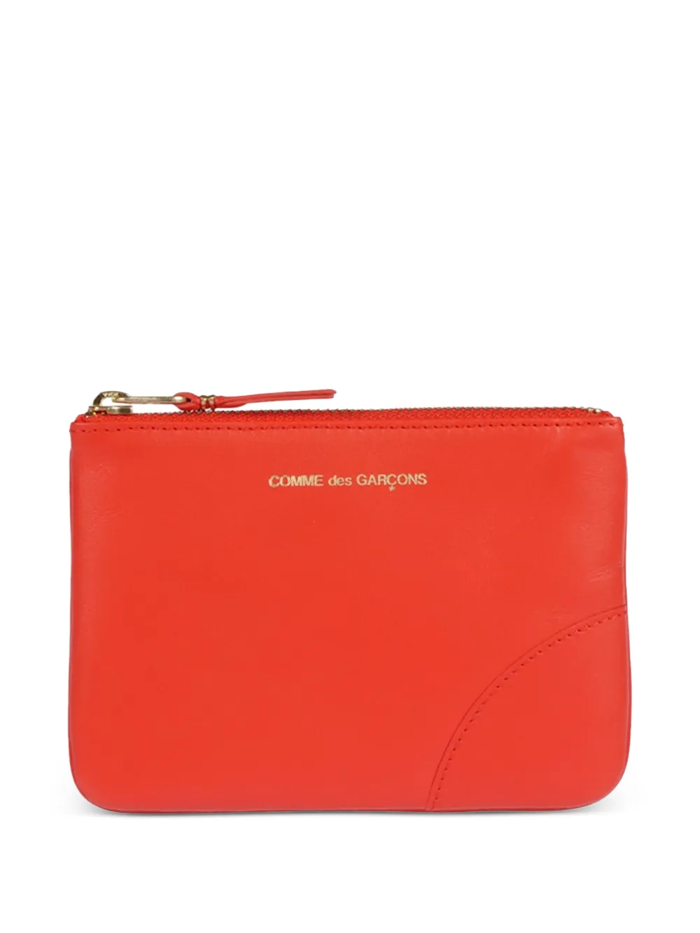 Comme Des Garçons Wallet classic leather line wallet - Arancione