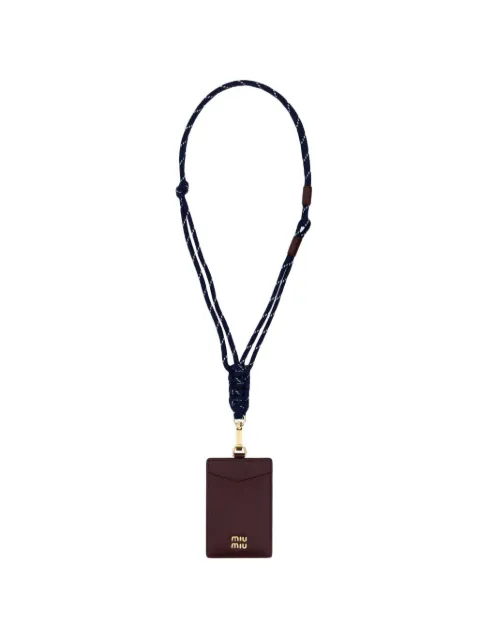 Miu Miu Portacarte in pelle