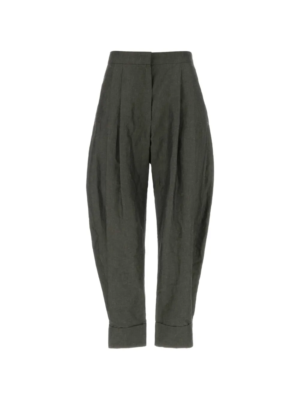 PT Torino Cloe pleated trousers - Verde