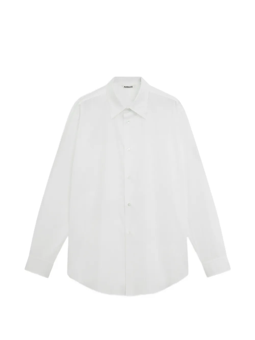Auralee buttoned long-sleeve shirt - White