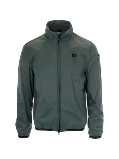 Blauer zip-up bomber jacket